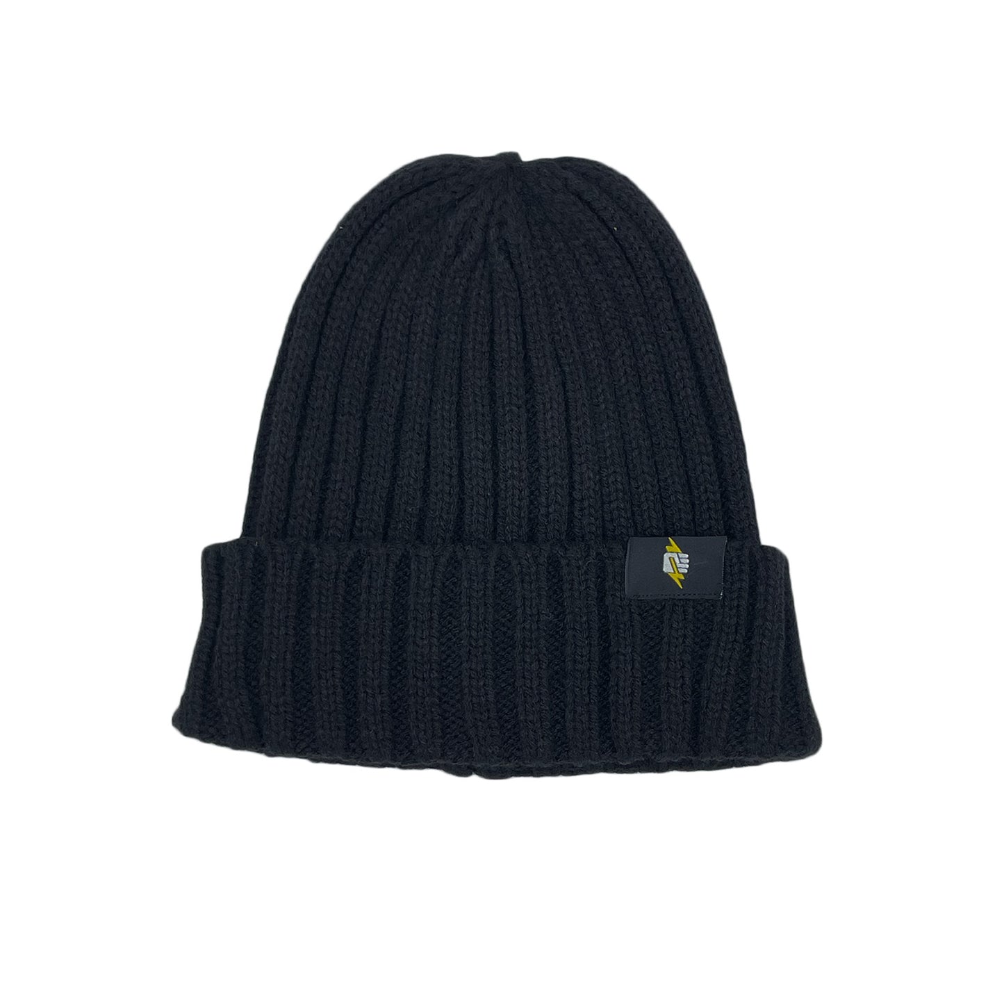 Knitted Beanie - Black