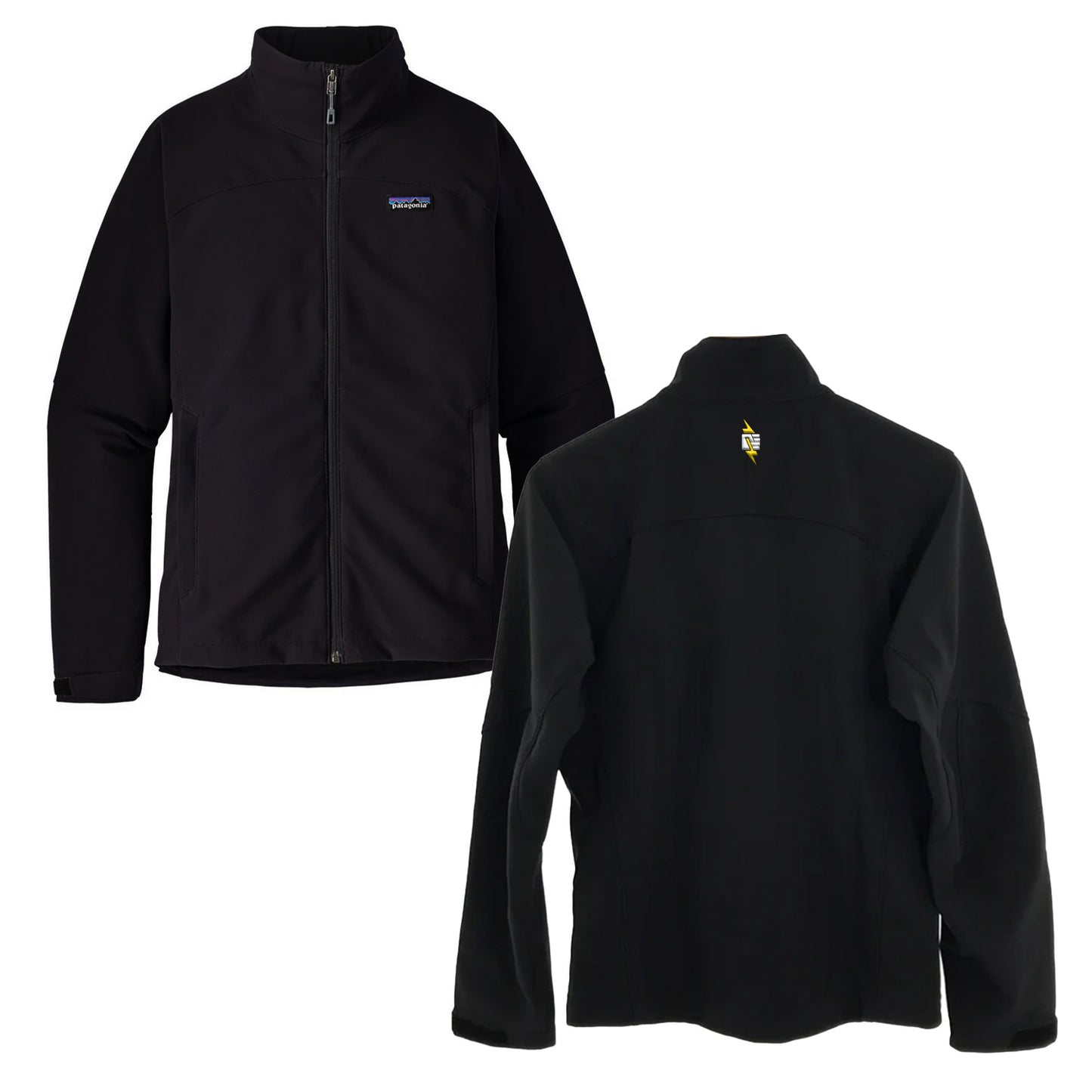 Patagonia Soft Shell Windbloc Full Zip Jacket - Black - Ladies'