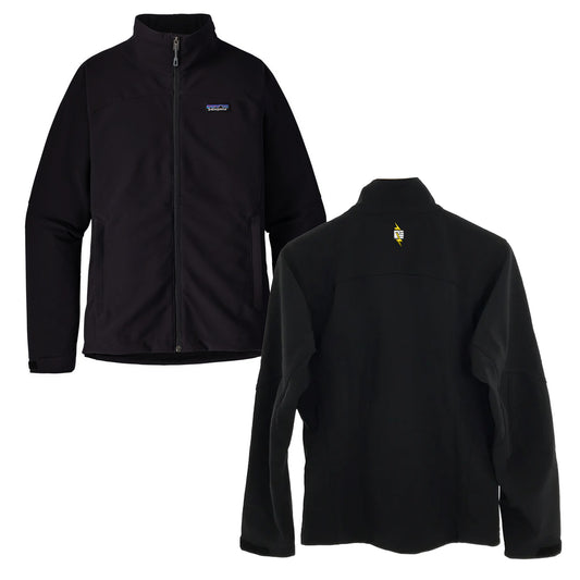 Patagonia Soft Shell Windbloc Full Zip Jacket - Black - Ladies'