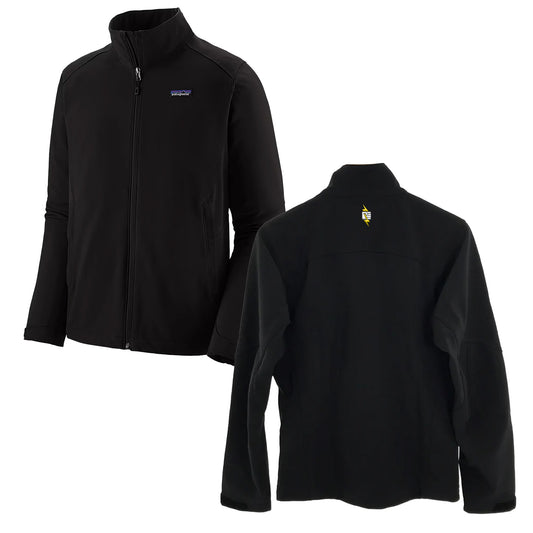 Patagonia Soft Shell Windbloc Full Zip Jacket - Black - Men's